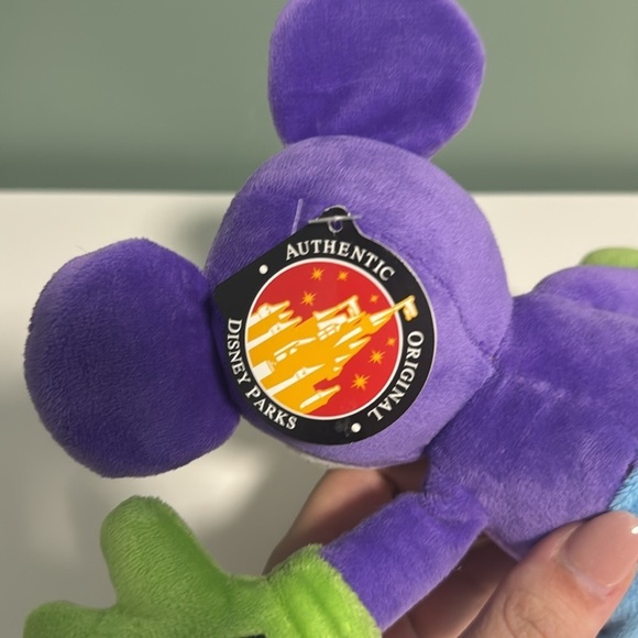 NWT Colourful 10” Mickey Mouse Walt Disney World plush - Picture 4 of 5